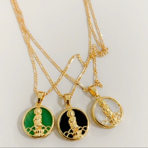 Buddha Necklace | 18k Gold Filled - Picture 6 of 8